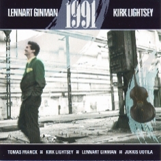 Lennert Ginman / Kirk Lightsey - 1991 - Front Cover
