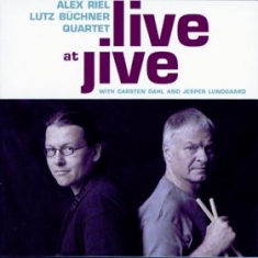 Alex Riel / Lutz Büchner - LIVE AT JIVE - Front Cover