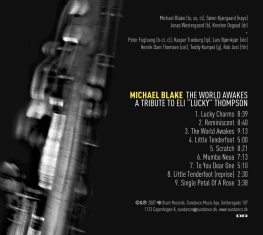 Michael Blake - The World Awakes - Back Cover
