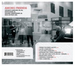 George Garzone - Among Friends - Back Cover