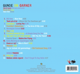 Gunde On Garner - Plays Bent Fabric - Back Cover