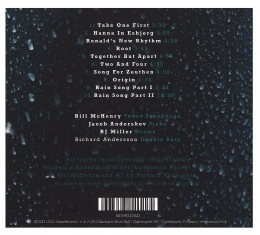 Richard Andersson - Intuition - Back Cover