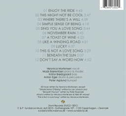 Veronica Mortensen - Catching Waves - Back Cover