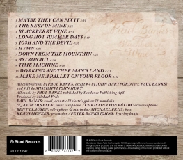 Paul Banks - Blackberry Wine - Back Cover