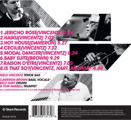 Niels Vincentz - Is That So? - Back Cover