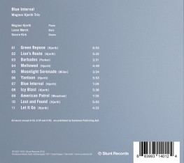 Magnus Hjorth - Blue Interval - Back Cover