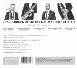 Jan Harbeck - Variations In Blue - Back Cover