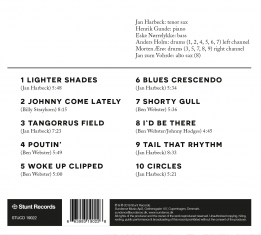 Jan Harbeck - The Sound The Rhythm - Back Cover