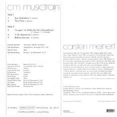 Carsten Meinert - CM Musictrain - Back Cover